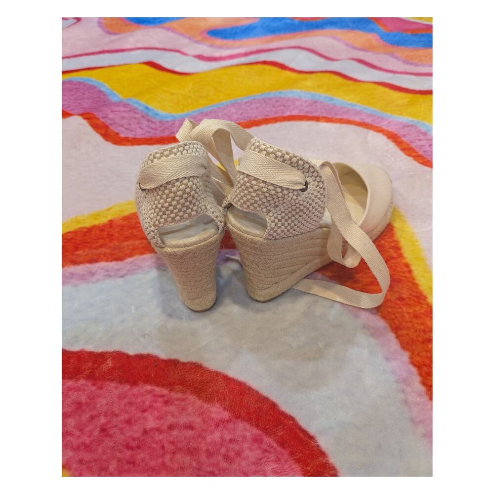 NWOB Soludos The Marseille Platform Wedge Espadrille Size Women's 7.5 - Picture 5 of 10